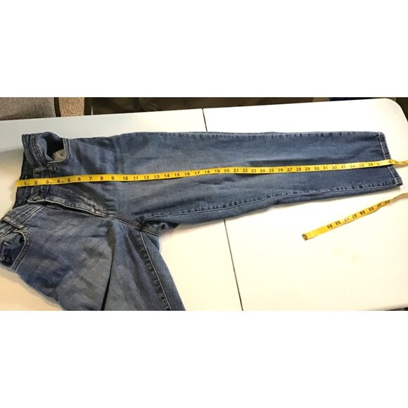 CHAPS- WOMEN MEDIUM WASH SLIM BOYFRIEND STYLE JEANS SIZE 8 - Picture 7 of 7